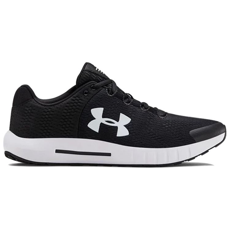 Under Armour Micro G Pursuit Bp Men's Black White Running Shoes 3021953-001