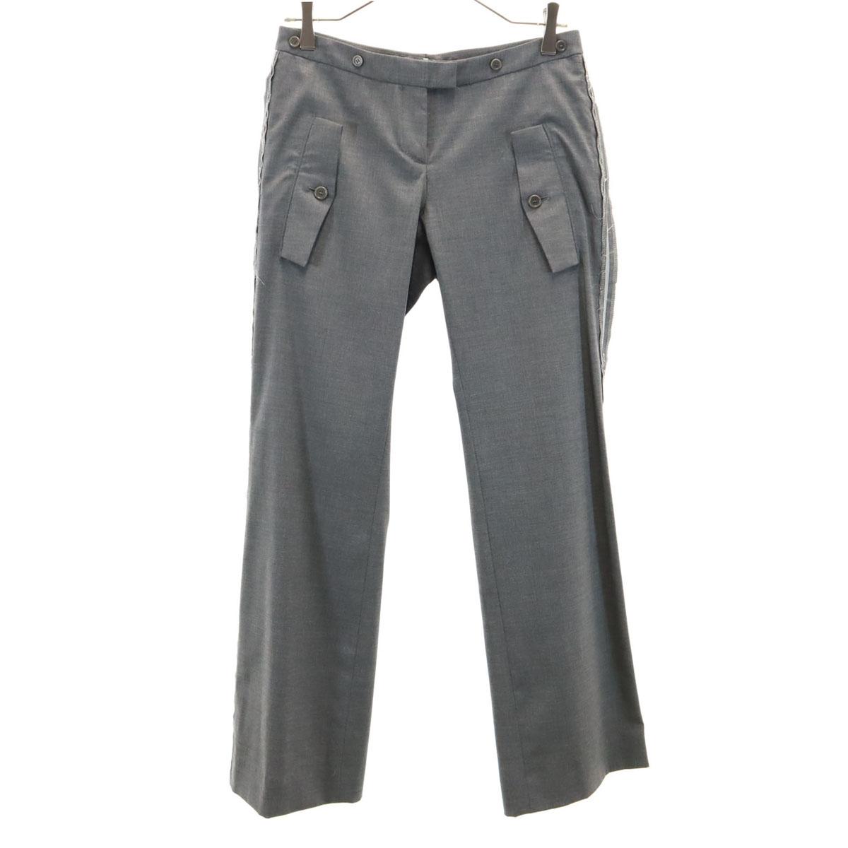 

NEIL BARRETT made in Italy Slacks pants 38 gray Women Used