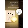 USB Night Light Mini LED Night Light USB Plug Lamp Power Bank Charging USB Book Lights Small Round Reading Eye Protection Lamps