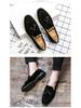 Herren Trend Herbst Slipper Loafers - Britischer Stil Lässige Leder Mokassins mit Weichsohle