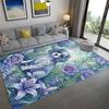 2025 New Dreamy Watercolor Animal Carpet Rug for Living Room Bedroom Home Sofa Decoration,Kids play Non-slip Floor Mat02