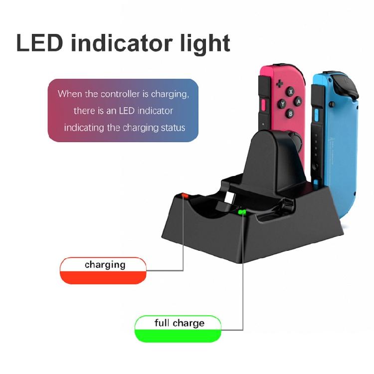 Portable Charging Dock for Switch/Lite/PRO Type-C Charger Base Stand