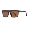 Retro Square Polarized Sunglasses For Men Uv400 Protection Outdoor Sports