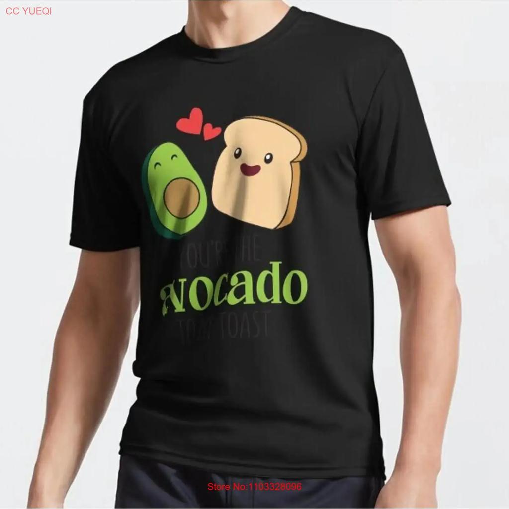 MOST POPULAR Youre the Avocado To My Toast Funny Valentines Day Active T Shirt Vintage Washed Stretched Breathable Unisex