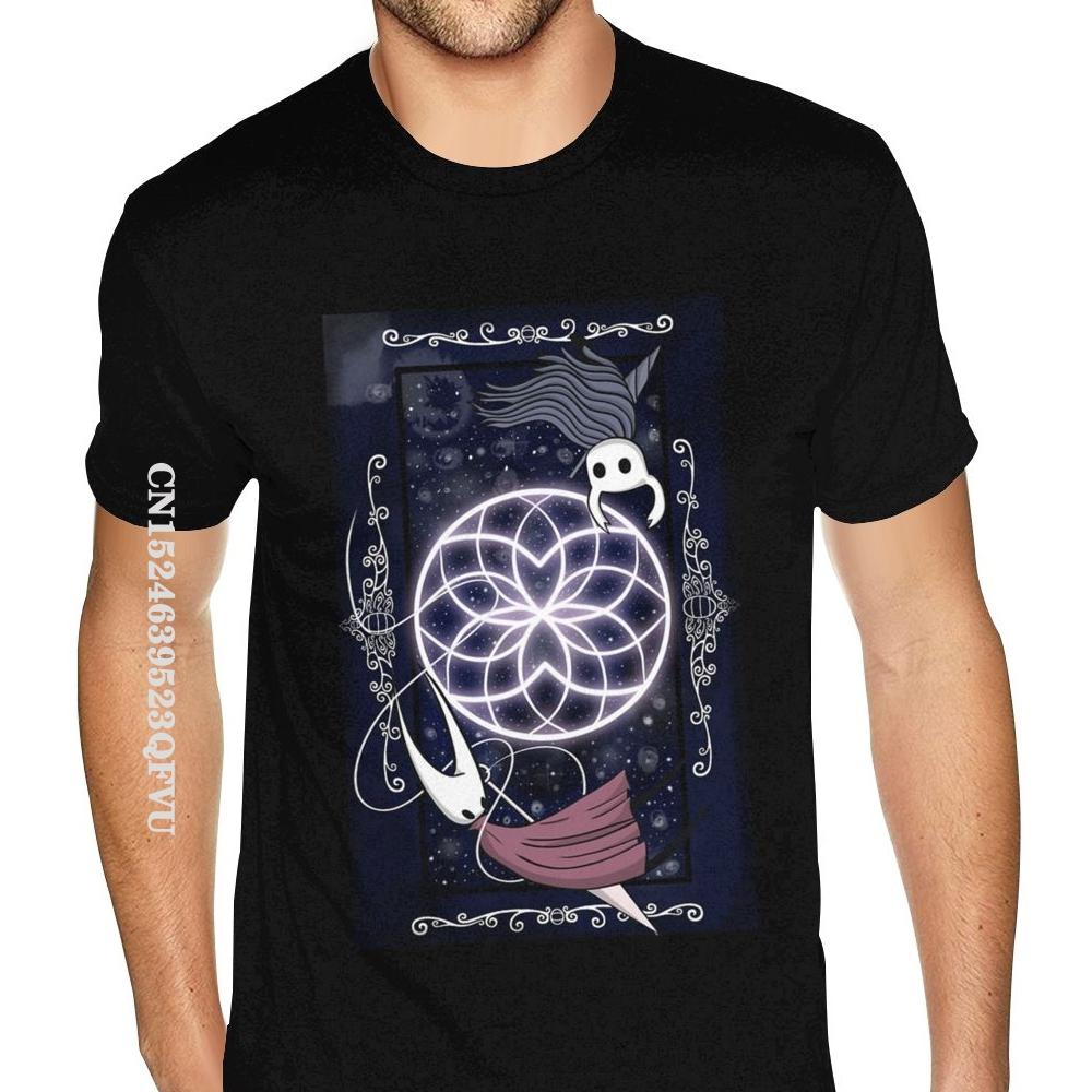 Grafika Ghost Knight Hollow Knight Zábavná hra Klasické tričko Unisex Skull Grafika Gothic Anime Tričko HipHop Print Trička