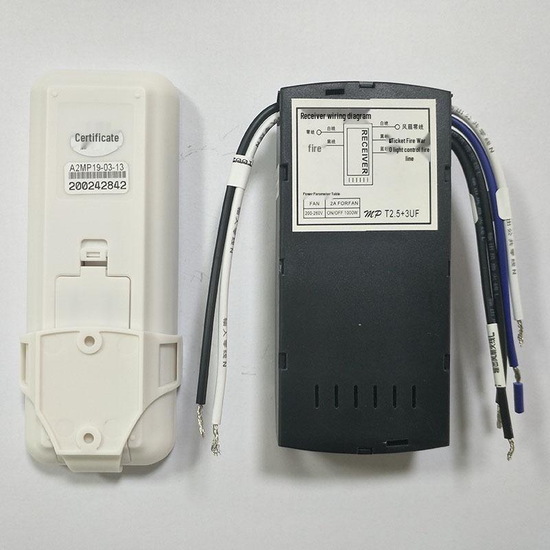 Universal Wireless Smart Ceiling Fan Light Remote & Timer Controller (90-175V) 220V
