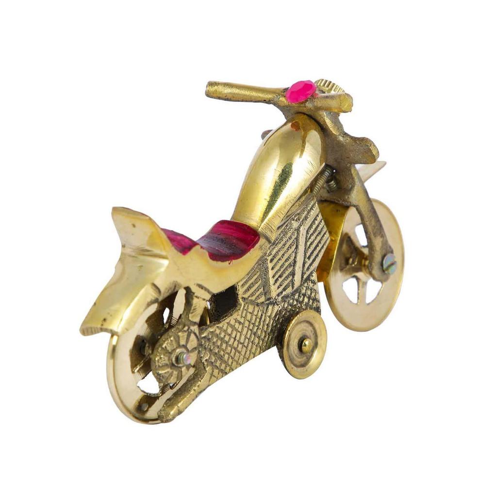 Amazon Brand - Umi Brass Bullet Bike Motorcycle Showpiece Miniature for Tabletop
