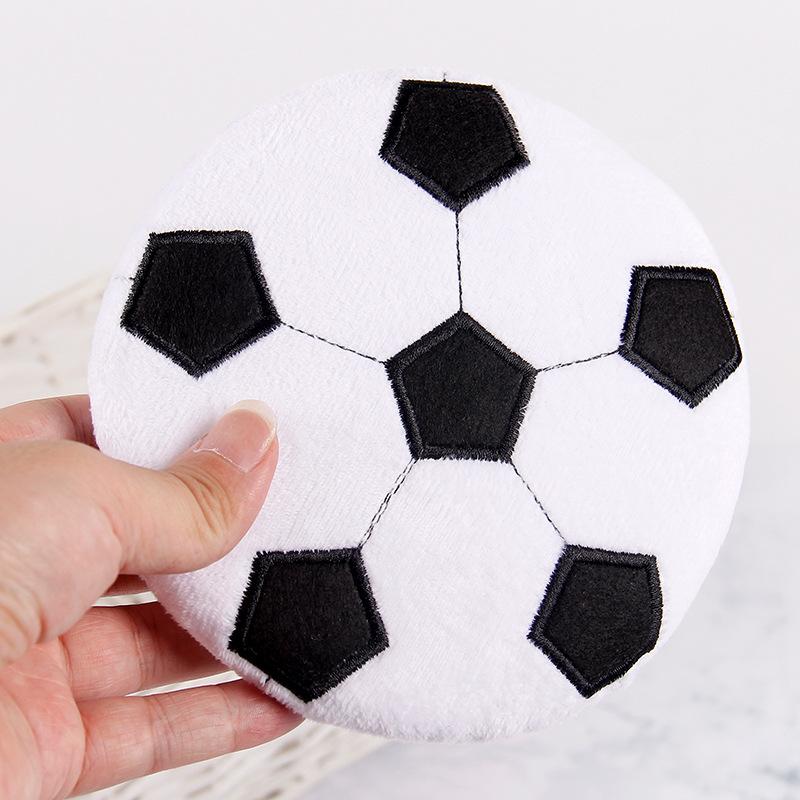 Pet Cat Dog Plush Sound Resistant Chew Grinding Toy Pet Throwing Supplies Basketball Football Rugby Ball Frisbee Dog Accessories