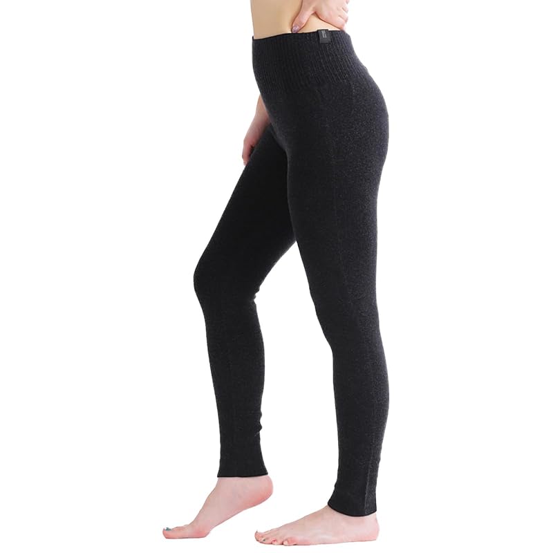 

[imaa] Aima leggings moisture absorption heat generation Thick made in Japan Zero seams ladies inner bottom tights ankle length high waist Cold
