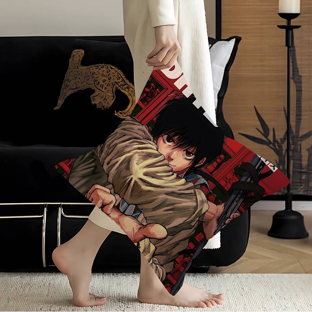 Popular Japanese Anime Sakamoto Days Pillow Cover Sofa Cushion Cover Home Room Decoration Children Gift