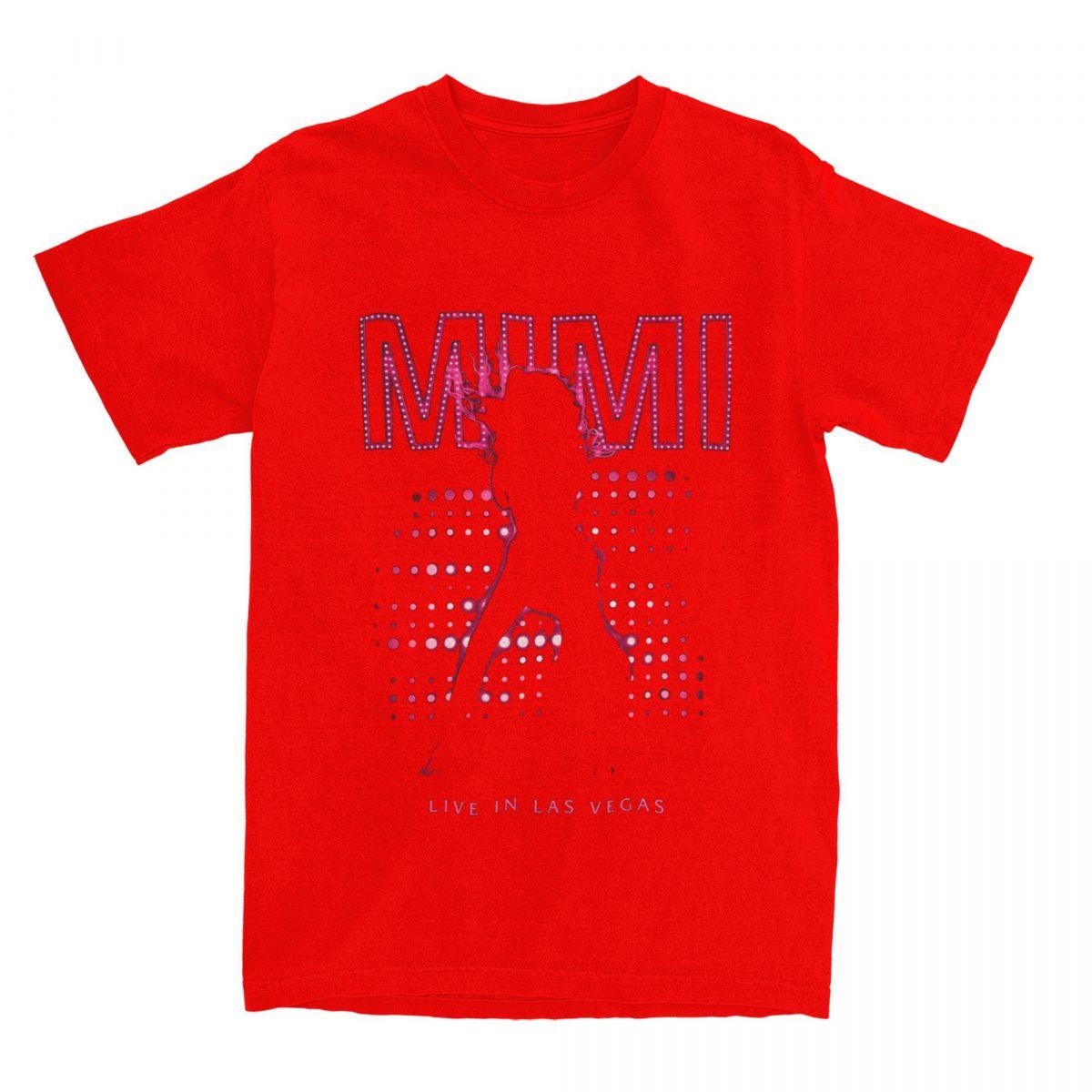 Mariah Carey Mimi 2024 Tour Outfits T Shirt Apparel Fashion Pure Cotton Celebration of Mimi Merch T-Shirts For Fan Tee Clothes S