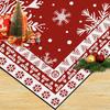 Christmas Rug Red Snowflake Area Rugs Washable for Kids Girls Women Floral Snowflake Carpet for Living Room Bedroom Nursery