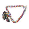Bird Swing Toy Triangular Colorful Climbing Playing Rope Parrots Perch Stand for Cockatiels Parakeets 23cm