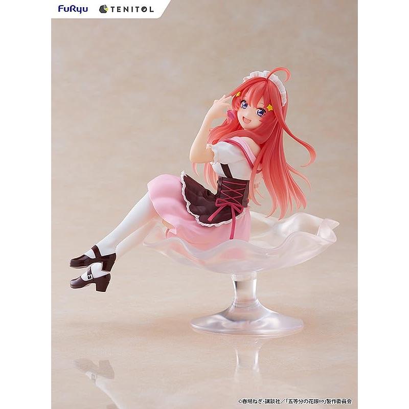 TENITOL Quintessential Quintuplets Miku Painted Complete Plastic Figure - Anime Collectible