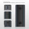 Protective Cage Fit for Insta360 X5 Action Camera Magnetic Quick Release Handheld Camera Housing Case Frame with Cold Shoe 1/4 Inch Screw Hole