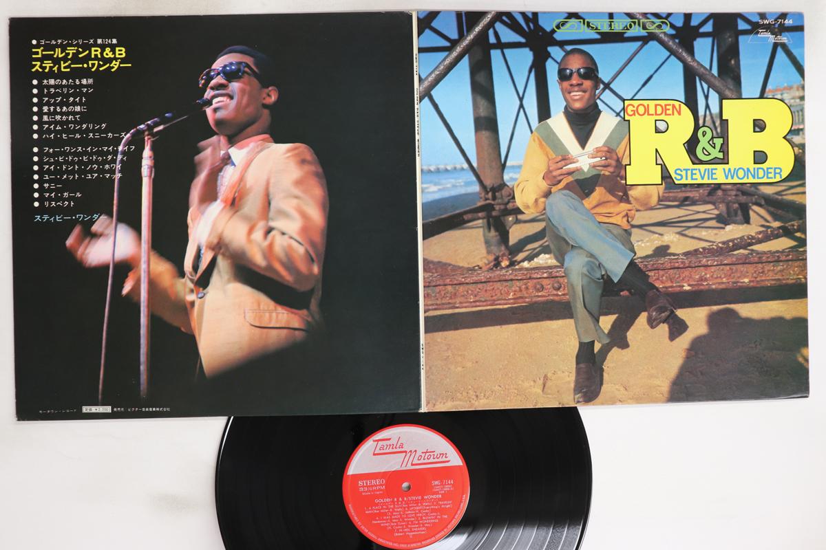 

LP Record STEVIE WONDER - Golden R&b SWG7144 TAMLA MOTOWN 1968 Japan Soul/Funk Used