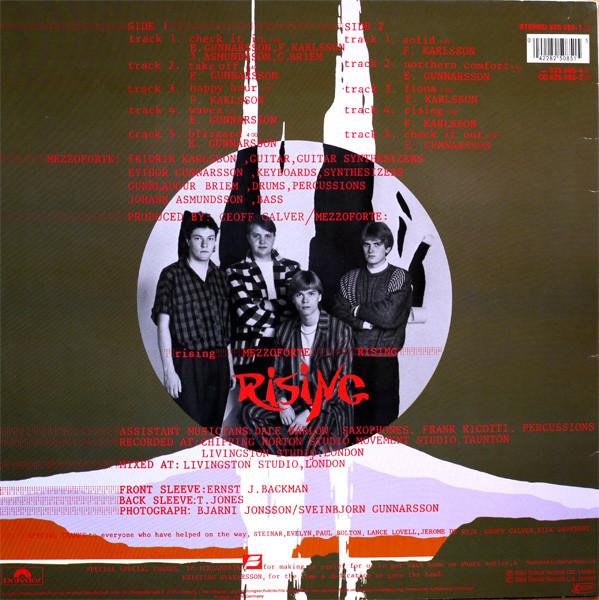 

LP Record MEZZOFORTE Rising 8250851 Polydor 1984 Germany Jazz Used