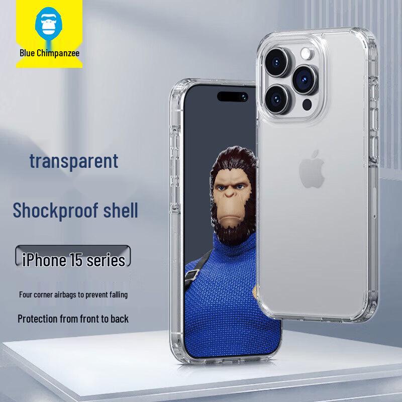 Blue Ape Mr. Transparent Shockproof Phone Case for iPhone