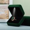Creative LED Velvet Jewelry Storage Box for Rings, Pendants, Necklaces, Bracelets, and Bangles.