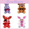 Adorable Five Nights At Freddy's Plush Toy Bear Fox Bonnie Golden For Kids Home Decor