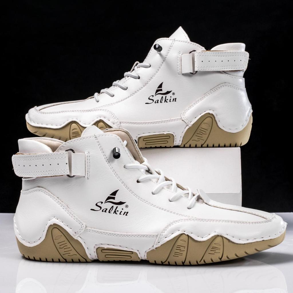 2024 Męskie buty Martin typu high-top Octopus – Wiosna/Lato Duży Rozmiar