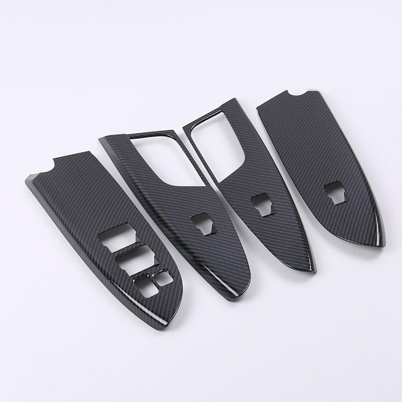 For Mitsubishi Eclipse Cross 2017 2018 2019 Door Window glass Lift Control Switch Panel cover trim Car styling accessories LHD 7HD