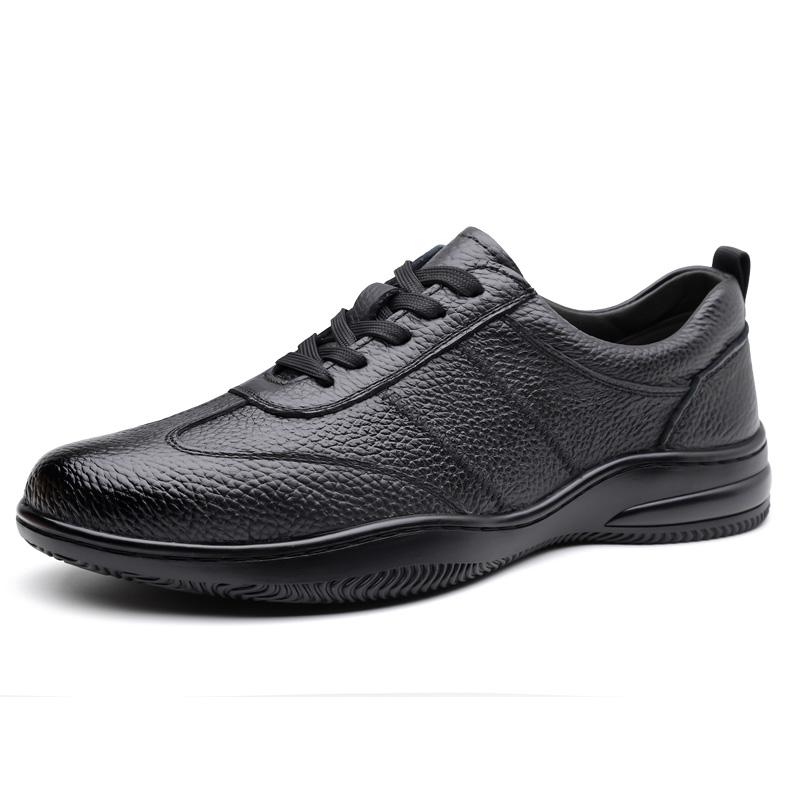 Fashion Casual Business Men's Leather Shoes Sports Comfort Style Design Daily Office Work High Quality Adult Shoes Lightweight Hot