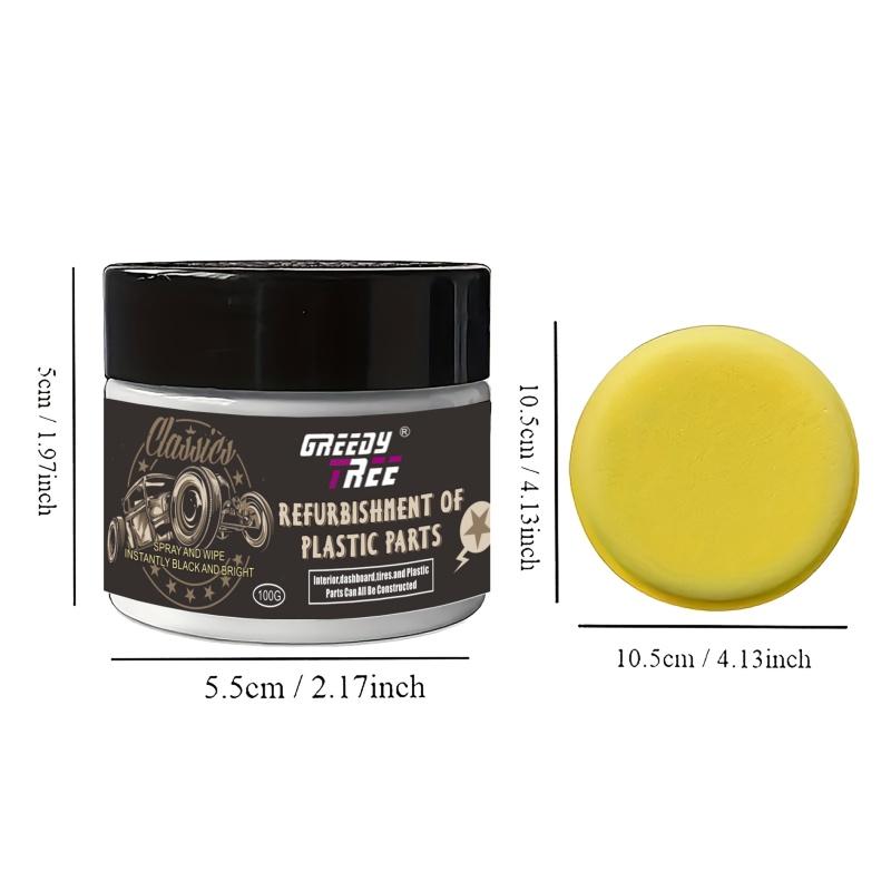 

Многофункциональный пластиковый восстанавливающий воск ремонт бампера/дверной панели/старение салона, отбеливание, глубокое питание, защита от растрескивания, защита от УФ-лучей