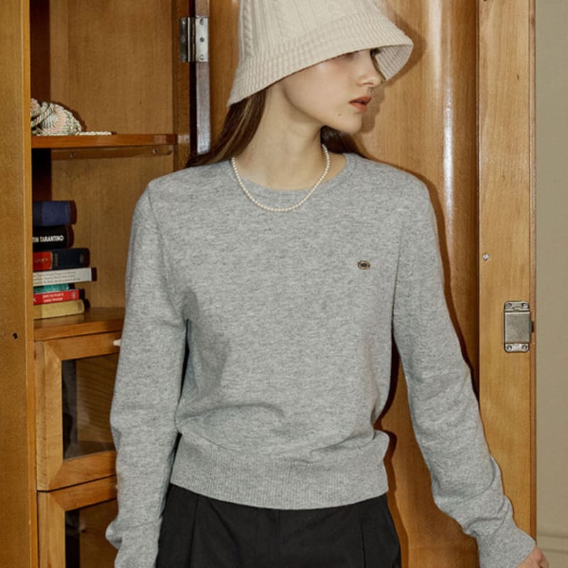 NONLOCAL Cable Knit Bucket Hat - Ivory