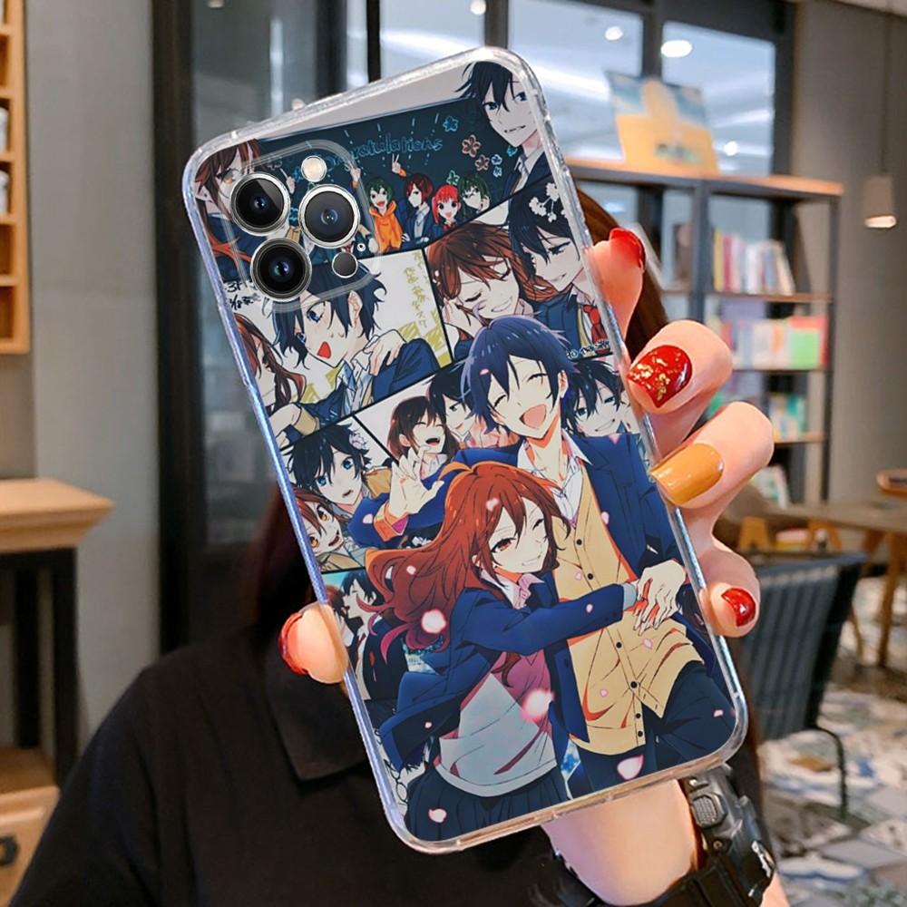 Anime Horimiya Phone Case For iPhone 15 14 11 12 13 Mini Pro XS Max Cover 6 7 8 Plus X XR SE 2020 Funda Shell