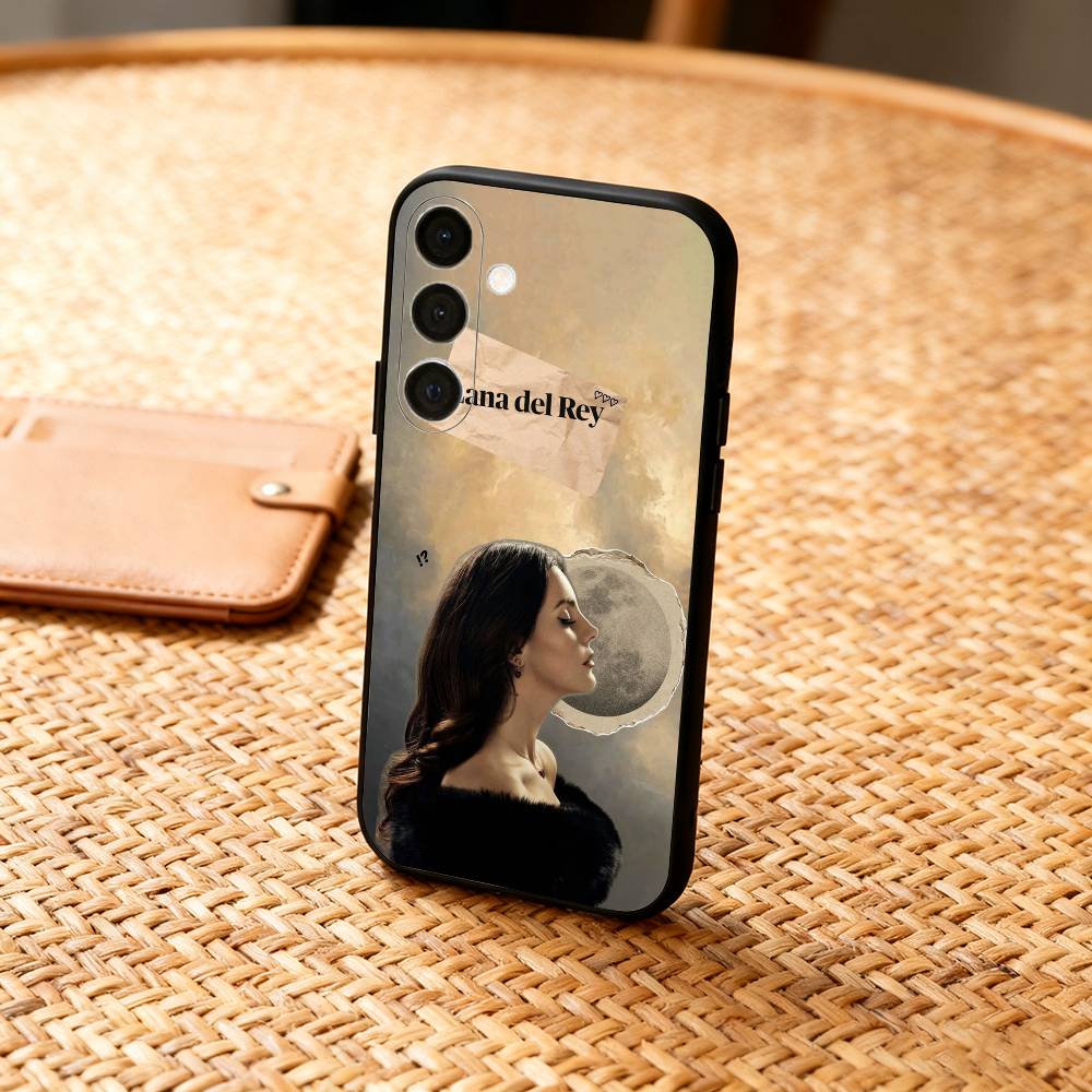 

Singer LanaDelRey S-Summertime Sadness Phone Case For Samsung A73,72,71,A52,51,40,41,A22,A32,31,A13, Soft Black Shell Samsung a21s