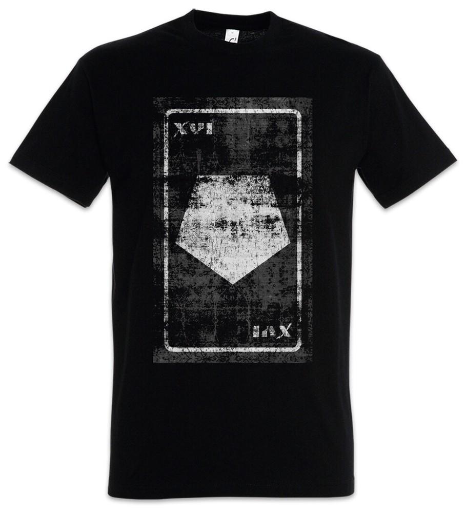 Tarot The Tower of Babylon T-Shirt Card Cards Symbol Sign Logo Insignia