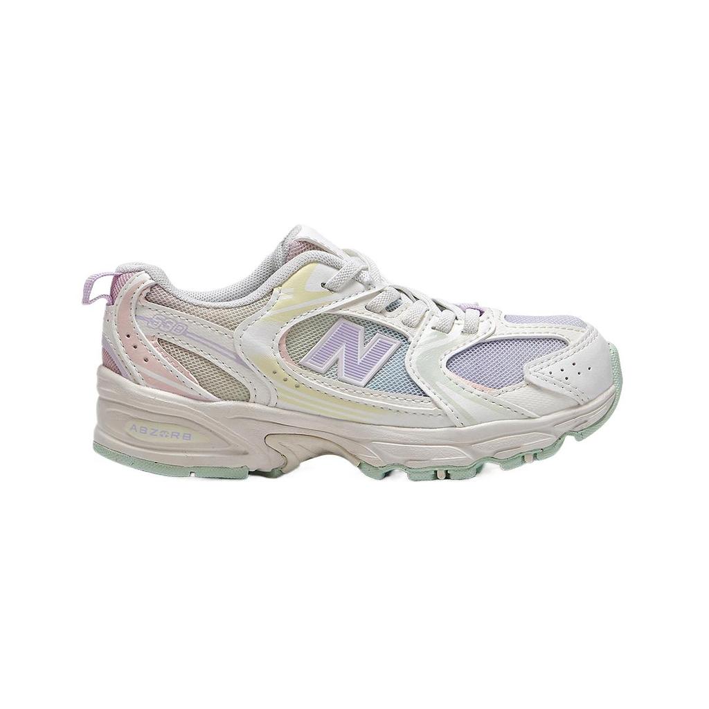 New Balance NB 530 Synthetic Leather Polyester Comfortable Soft Durable Low Top Casual Shoes Kids sneaker Mixed-Color PZ530RB