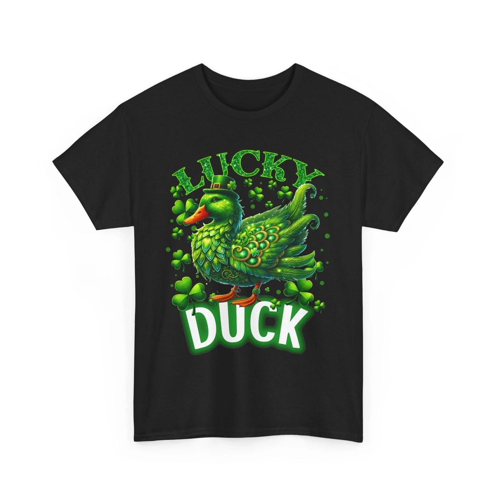 Lucky Duck T-Shirt - Funny Ducky Video Game Tee for Gaming Fans 4XL