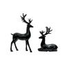 Sitting/Standing Position Deer Desktop Ornament Creative Christmas Deer Statue  Office Desktop