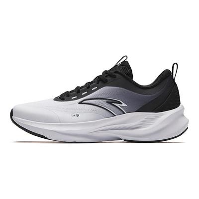 Pantofi sport pentru bărbați, confortabili, versatili, din material textil, cu profil redus, pentru distanțe lungi și scurte, Intercity, Alb Negru 112625505R-1