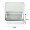 Card Storage Box Multifunction Accessories Portable Iron Rectangular Organizer Container Durable