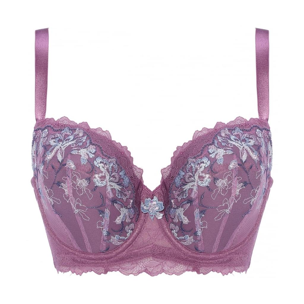 Triumph Red Label by 0109 Bra M021 H80 Size (Unpadded) (Purple)