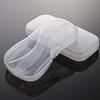 Plastic PP Children's Tableware Box, Fork and Spoon Empty Box, Two-piece Set, One-piece Small Display Box, Portable Box.