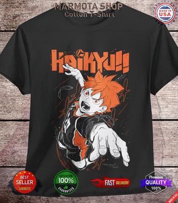 Hinata Shoyo Haikyuu T-Shirt Tobio Kageyama Anime Japanisches T-Shirt Volleyball