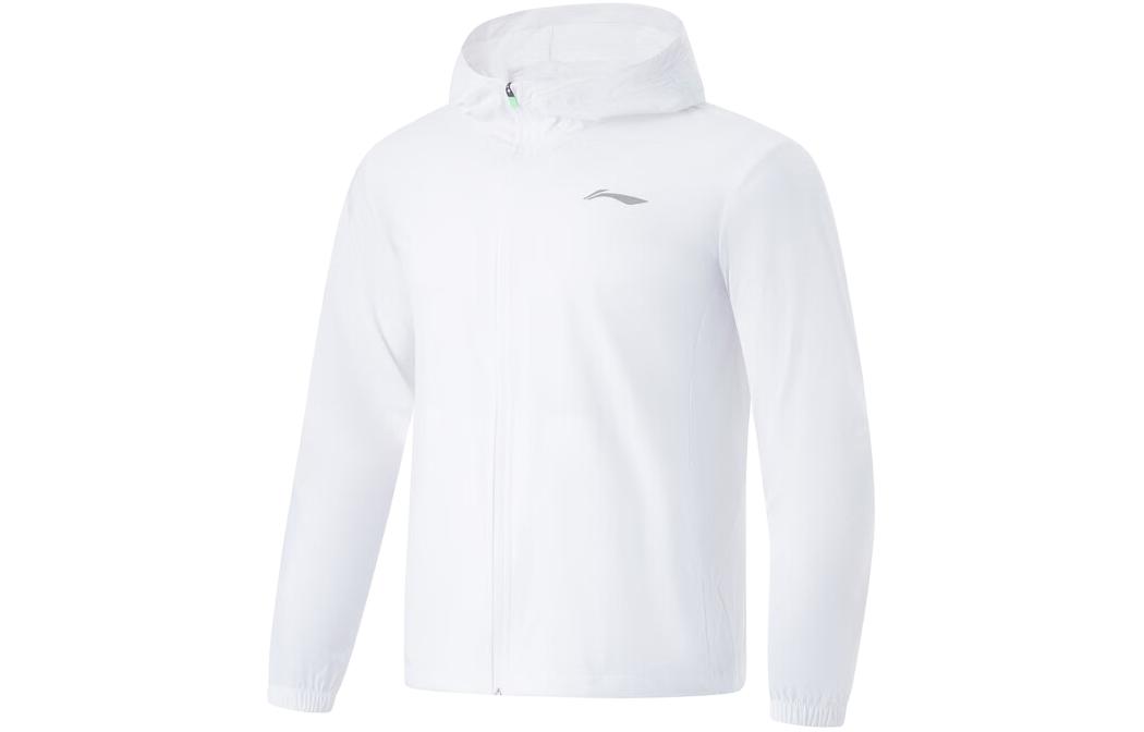 Li Ning Trench Coat Men s Standard White AFDU163-2 3XL