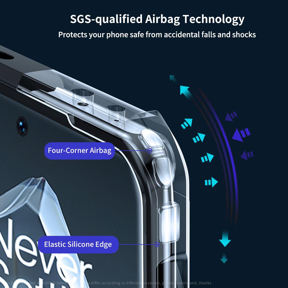 XUNDD For OnePlus Ace 3 5G/12R 5G Cell Phone Case HD Clear Design Acrylic+TPU Protection Cover