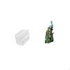 Modern Acrylic Toilet Paper Storage Box And Elegant Peacock Statue Animal Sculpture Collection for