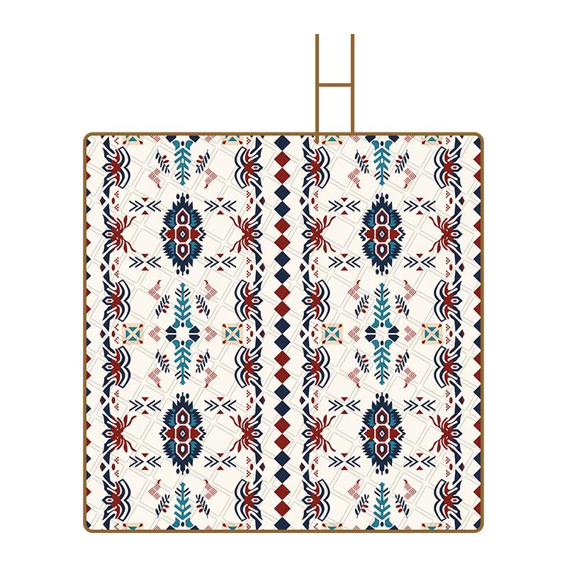 Bohemia Picnic Cloth Camping Waterproof Picnic Blanket Moisture-Proof Outdoor Beach Pad Tent Mats Foldable Park Mat