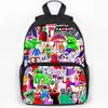 Zaino Scolastico Stampato Garten of BanBan da 16 Pollici per Ragazzi, Borsa di Grande Capacità per Viaggio, Sport, Portatile, Zaini Scolastici per Studenti, Zaino per Libri per Bambini