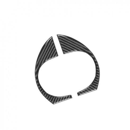 Interior Carbon Fiber Cupholder Panel Trim Cover For Colorado Canyon 2015-