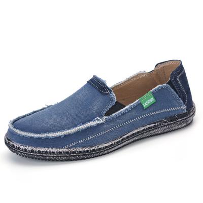 Retro Used Herren Canvas Schuhe Jugendmode Bequeme Gewaschene Denim Schuhe