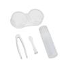 Contact Lens Case Mirror Look Cartoon NaPAW   Plastic Material Lightweight Portable Travel Contact Lens Container