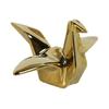 Yousheng Geometric Origami Cranes Figurine, Modern Cranes Sculpture, Minimalist Shelf Accent, Nordic Creative Cranes Sculpture for Desk