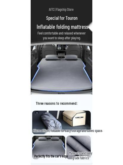 VW Touareg Rear Seat Trunk Mattress: Essential for Long-Distance Self-Driving
